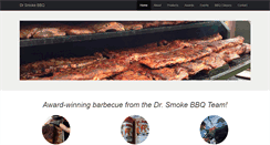 Desktop Screenshot of drsmokebbq.com